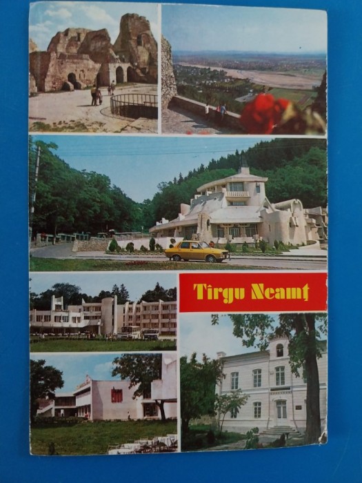CPIB 23313 CARTE POSTALA - TARGU NEAMT, MOZAIC, NECIRCULATA