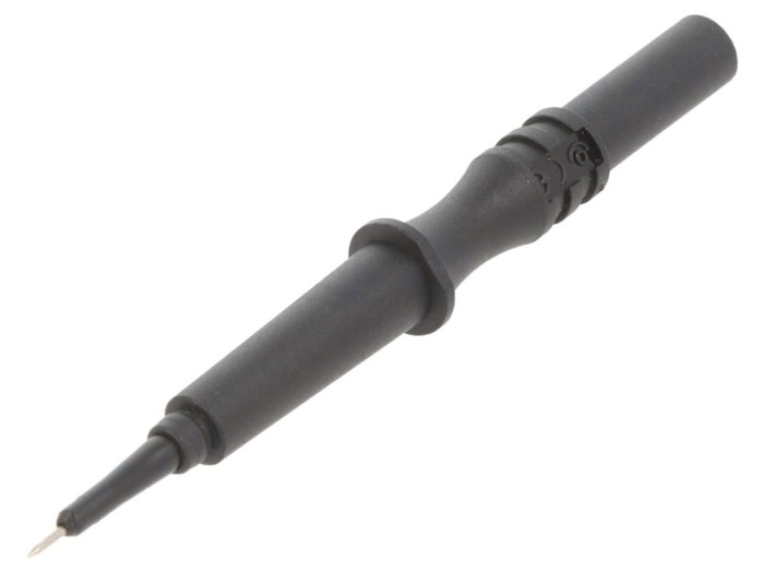Sondă măsurare 600V 85mm neagră
