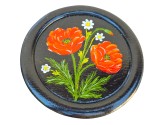FARFURIE - APLICA VINTAGE DIN LEMN, DECORATA MANUAL CU MACI