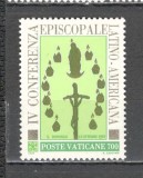 Vatican.1992 Conferinta episcopala latino-americana Santo Domingo SV.596, Nestampilat