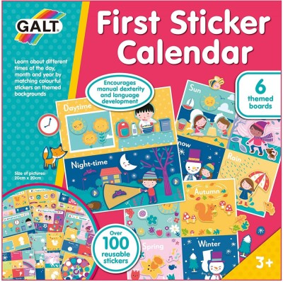 Primul meu calendar cu abtibilduri PlayLearn Toys foto