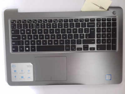Palmrest cu touchpad si tastatura US Dell Inspiron 15 5567 (PT1NY) foto