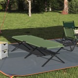 vidaXL Pat Pliant pentru Soare cu Geantă de Transport Galben Amy 600D Oxford Fabric