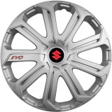 Cumpara ieftin Set 4 Capace Roti Evo Gri R14, Pentru Suzuki, Autohelix MSA
