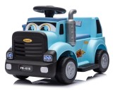 Cumpara ieftin Camion electric multifunctional 2 in1 Lightning 33 pentru copii 18-36 luni, 30W 6V, culoare Light blue