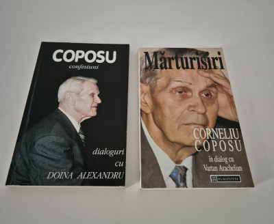 Corneliu Coposu Doua volume Marturisiri / Confesiuni foto
