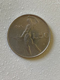 Moneda 50 LIRE - 50 lira - Italia - 1975 - KM 95.1 (185), Europa