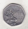Bnk mnd Anglia Marea Britanie 50 pence 2019 Paddington, Europa