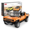 Set Constructie Rastar Hummer EV, 431 Piese, 6+ Ani, Masinuta, ABS/Plastic, Alb/Argintiu/Turcoaz/Multicolor