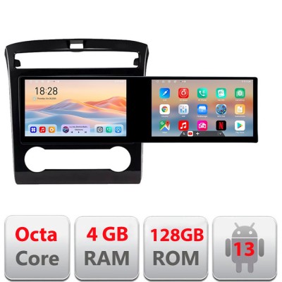 Navigatie Hyundai Tucson 2021- Edotec 2 ecrane 8 core 4+128 21.6 inch Incell android Wifi 5Ghz gps internet CarStore Technology foto