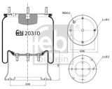 FEBI BILSTEIN 20310 Burduf, suspensie pneumatica