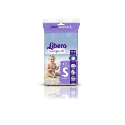 Scutece copii bazin Libero S 7-12 kg 6 buc foto