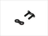 Connecting link type 520 NZ, tip prindere: rivet point, intarit, etanșare: non-o-ring, negru