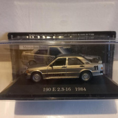 Macheta Mercedes Benz 190 E 2.3-16 - 1984 1:43 Deagostini Mercedes