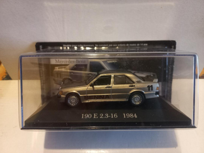 Macheta Mercedes Benz 190 E 2.3-16 - 1984 1:43 Deagostini Mercedes