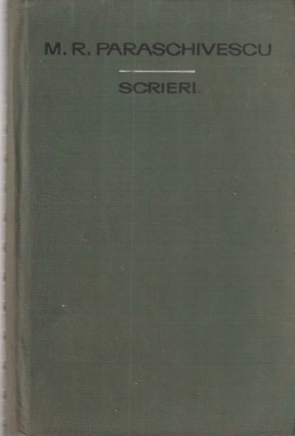 M. R. PARASCHIVESCU - SCRIERI VOLUMUL 4 TEATRU foto