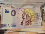 Bancnota suvenir de 0 euro: Ștefan cel Mare, 2023