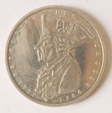 GERMANIA 5 MARK MARCI 1986 F FRIEDERICH DER GROSSE FREDERICH CEL MARE NIKEL XF AUNC ( CITITI VA ROG DESCRIEREA ENUNTUL )
