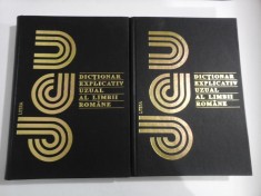 DICTIONAR EXPLICATIV UZUAL AL LIMBII ROMANE - (2 VOL)