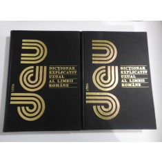 DICTIONAR EXPLICATIV UZUAL AL LIMBII ROMANE - (2 VOL)