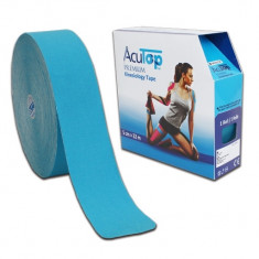 AcuTop Premium bandă kinesiologică, albastră, 5 cm x 32 m