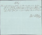 A312 Chitanță olografă, 1831, &icirc;n limba germană