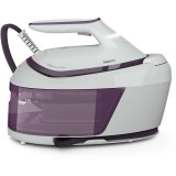 Statie de calcat, Philips, PSG6020/30, 2400 W, 6.5 bar, SteamGlide Plus, Alb/Violet