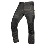 Pantaloni de lucru NEO TOOLS Mix&amp;Match din canvas cu Cordura, verde camo, M