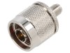 Adaptor N mufă la SMA soclu 50&Omega; 11GHz - CAL TEST