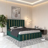 Pat Tapitat Crystal Verde Disponibil acum