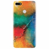 Husa silicon pentru Huawei P9 Lite mini, Colorful Wall Paint Texture