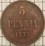 Finlanda 5 pennia 1975 - Aleksandr II - km 4 - A009, Europa
