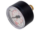 Manometru 0-2.5 bar 50mm pentru lichide și gaze inerte