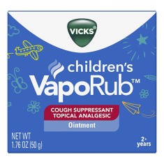 Unguent Rubefiant pentru Copii, Vicks, VapoRub, Efect Adjuvant impotriva Simptomelor de Raceala si T