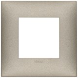 Rama Ornament rectangulara 2M Vimar Neve titaniu mat 09662.23