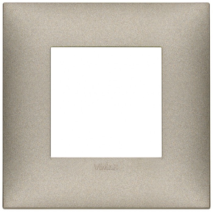 Rama Ornament rectangulara 2M Vimar Neve titaniu mat 09662.23
