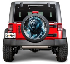 Sticker Auto &quot;Roata de Rezerva&quot; rezistenta la intemperii si raze UV, diametru 55 cm, Cod: AVX-RR10 FAVLine Selection