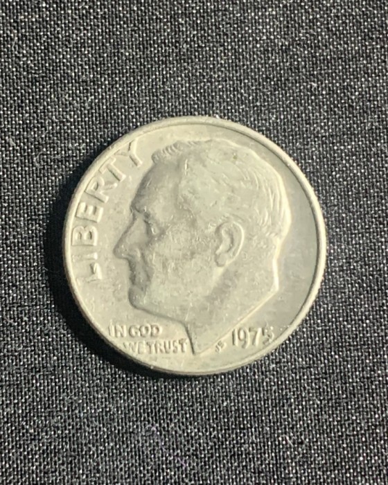 Moneda One Dime 1975 USA