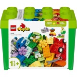 LEGO&reg; DUPLO Classic - Cutie-caramida cu masinute si camioane 10439, 80 piese