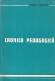 Toma Cocisiu - Cronica pedagogica