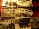 Set 7 Fotografii - Echipa Feminina Baschet Medicina Bucuresti -1978 Cupa Hatiega