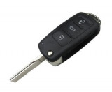 Cheie auto completa compatibila Volkswagen 433 Mhz ASK Keyless Go 5KO959753AG /5KO837202AJ Chip ID48, Oem
