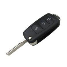 Cheie auto completa Topautochei&reg; pentru 433 Mhz ASK Keyless Go 5KO959753AG /5KO837202AJ Chip ID48