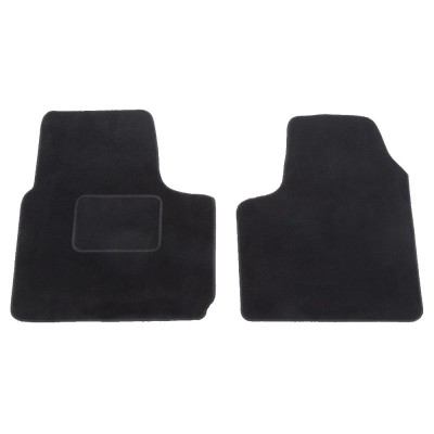 Set covorase auto mocheta Velor RENAULT TRAFIC (FL/JL), 03.2001-09.2014 modele cu 3 locuri, negru, foto