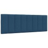 VidaXL Pernă pentru tăblie de pat, albastru, 120 cm, material textil 4019162