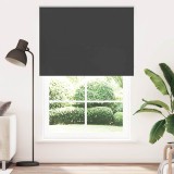 VidaXL Jaluzea cu role opace negru 155x230 cm lățime material 151,6 cm
