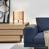 Tischleuchte Solihull Beige / Braun [lux.pro] HausGarden Leisure