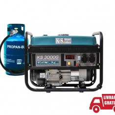 Generator Curent Benzina Konner Sohnen KS 3000G 3000w AVR + LIVRARE GRATUITA !