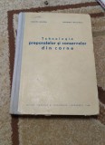 Tehnologia preparatelor si conservelor de carne nservelor