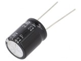 Supercondensator THT 22F 2.8V 16x21mm